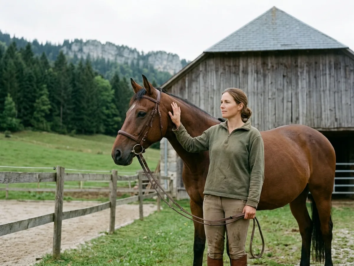 Cours d'équitation à Chilly, Haute-Savoie