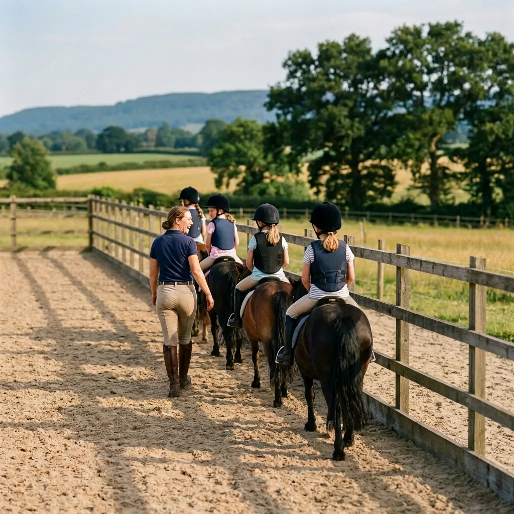 Cours de poney à Chilly, Haute-Savoie